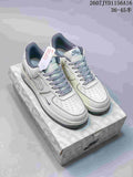 Nike Air Force 1 '07 Low Sneakers in Gray White 2607JYD1156A16 - product image from the listing.