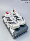 adidas Adizero Prime X Evo Running Shoes in White Black - product image from the listing.
