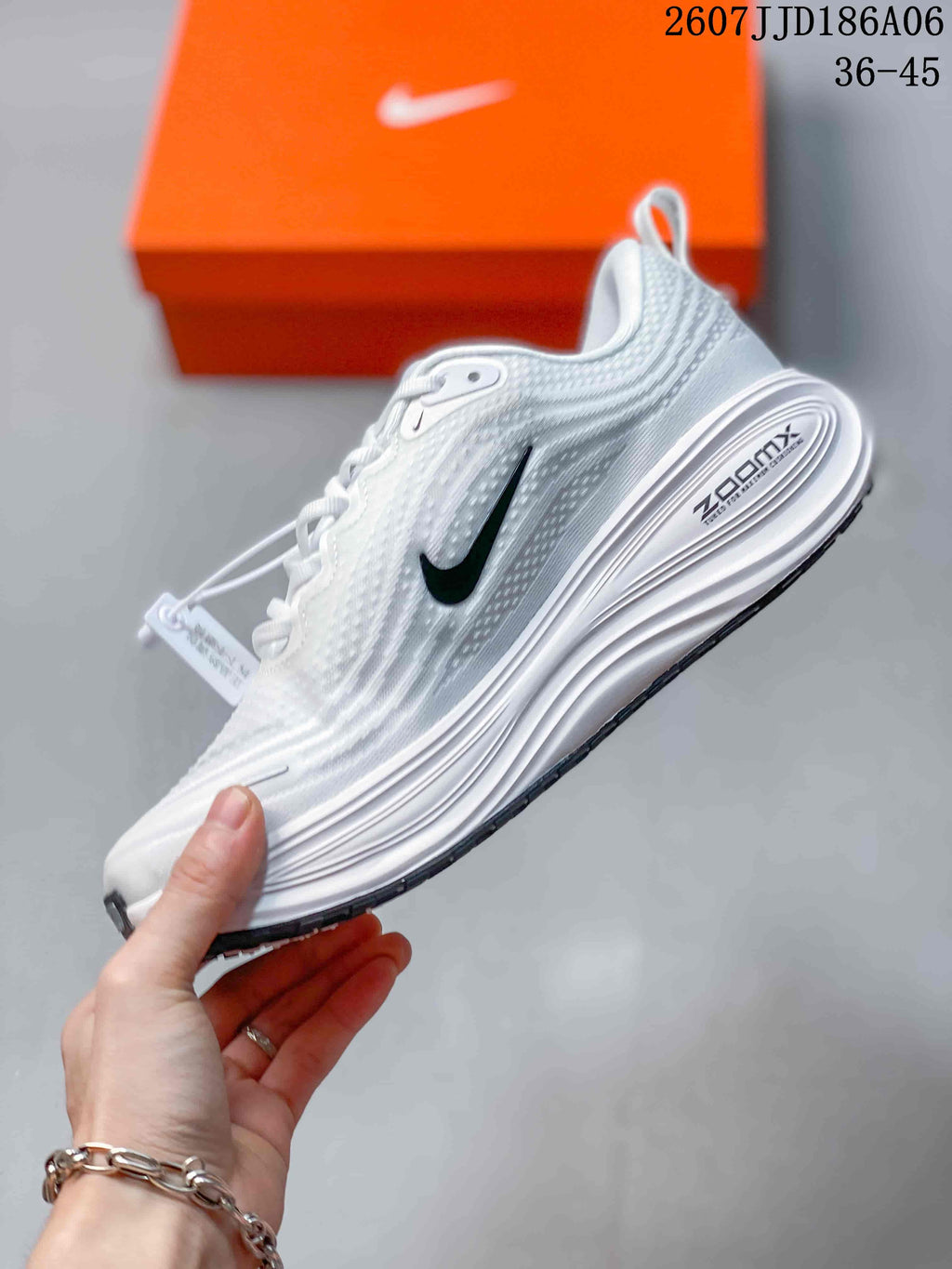 Nike Vomero 18 GTX Running Shoes in White Black - product image from the listing.