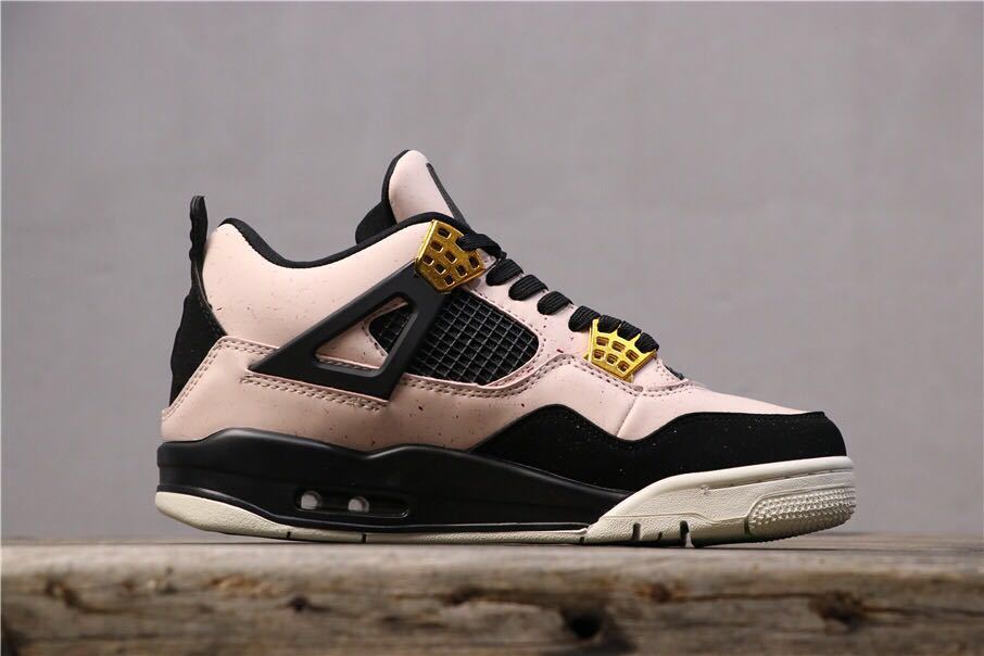 Air Jordan 4 Retro Silt Red Black Pink Sneakers - product image from the listing.