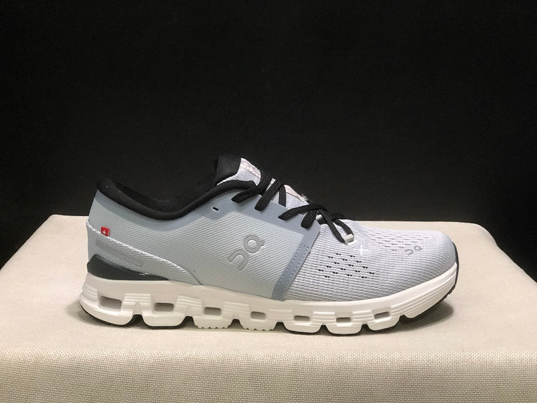 Glacier Gray On Cloud X4 Running Shoes - product image from the listing.