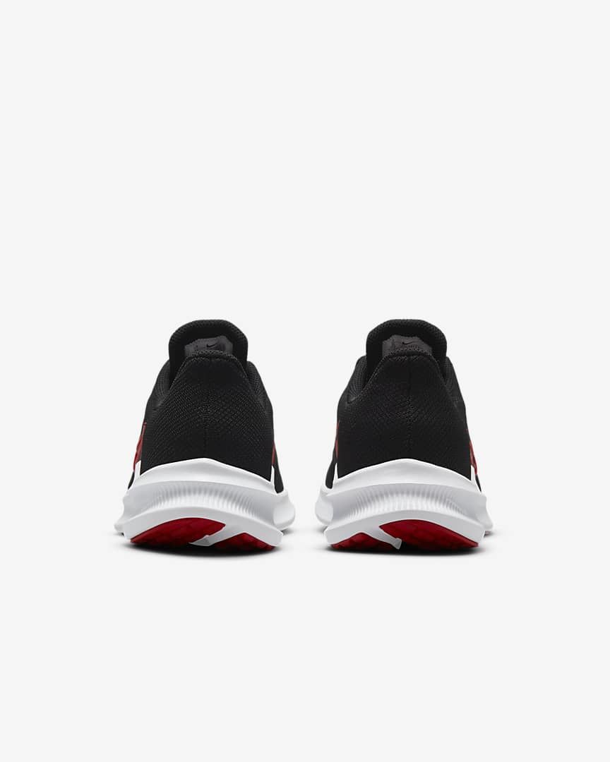 Nike Downshifter 11 Running Shoes in Black Red CW3411-005 - product image from the listing.