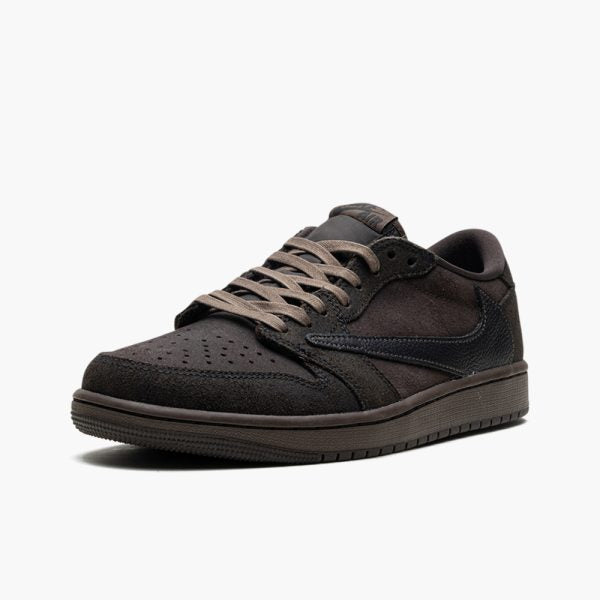 "Travis Scott - Velvet Brown" Air Jordan 1 Low OG - product image from the listing.
