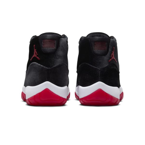 Air Jordan 11 'Bred Velvet' DB5457-061 for Women - product image from the listing.