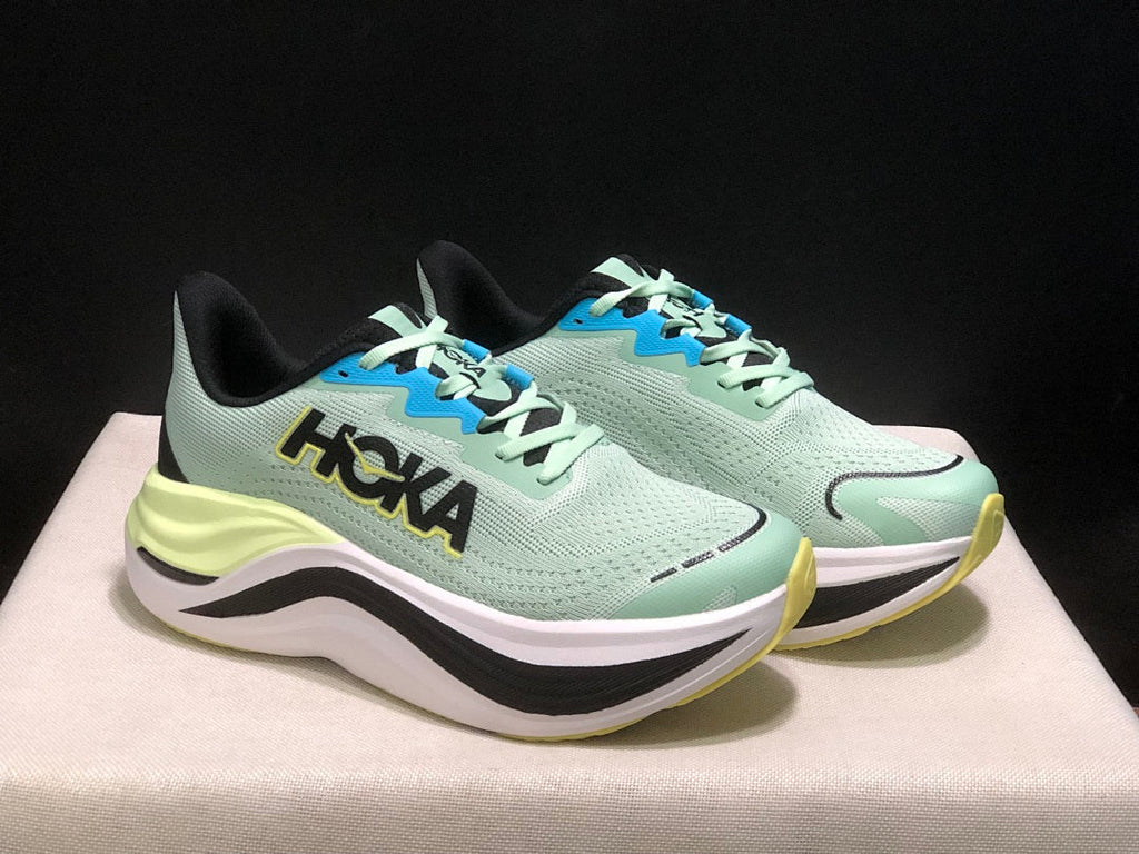 Mint Green HOKA Skyward X Running Shoes - product image from the listing.
