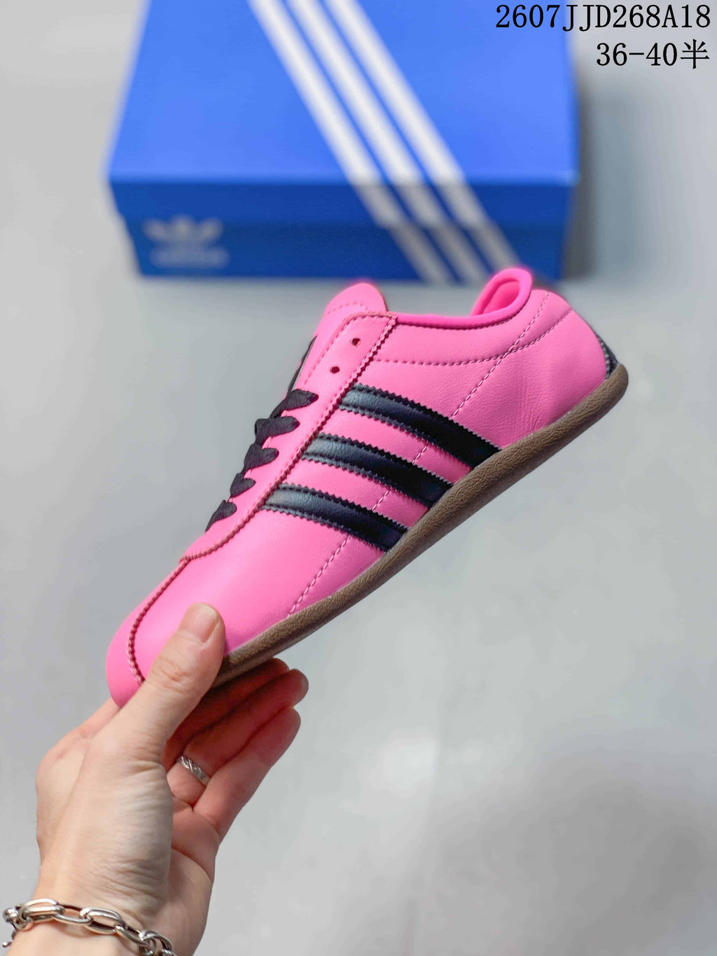 adidas Originals Tokyo Low-Top Sneakers in Pink 07JJD268A18 - product image from the listing.