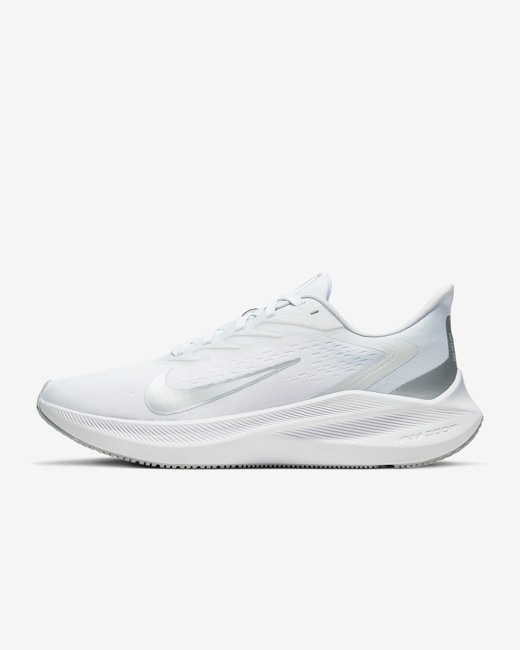 Nike Zoom Winflo 7 Running Shoes in White CJ0302-004 - product image from the listing.