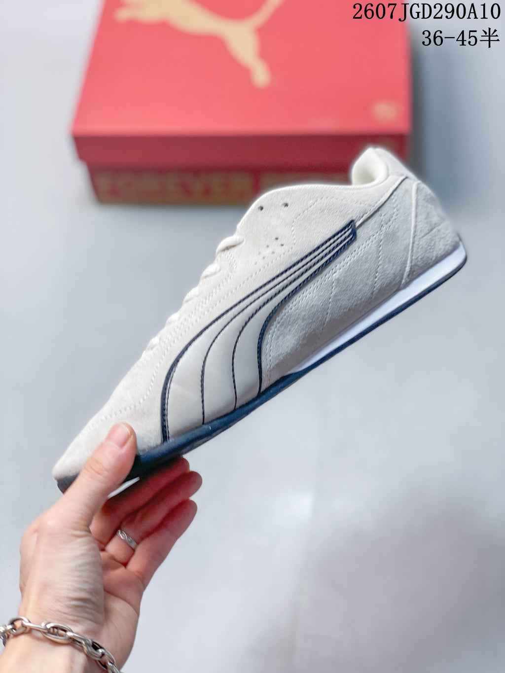 Puma Catch Soleil SD Sneakers in White 402681-11 - product image from the listing.