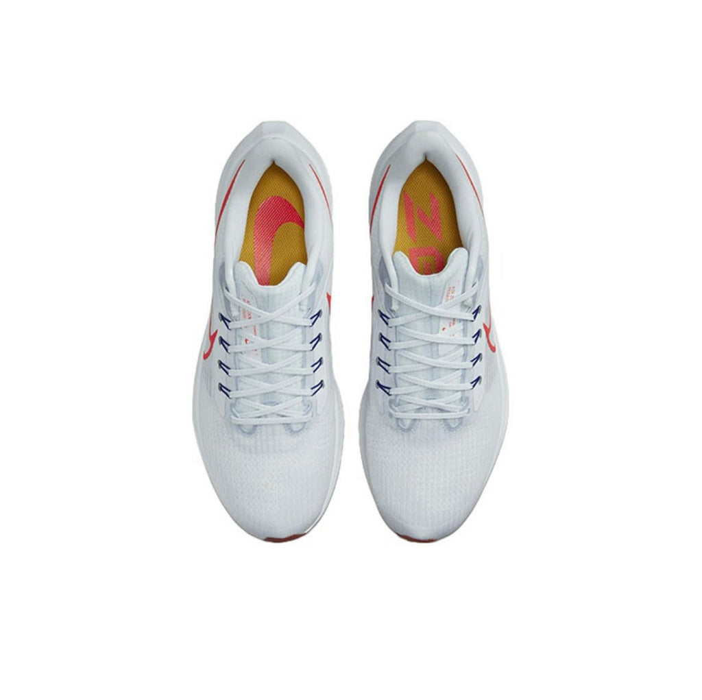 Nike Air Zoom Pegasus 39 Running Shoes in White Red DH4071-007 - product image from the listing.