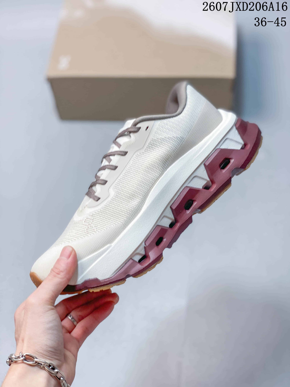 Women's On Cloudmonster 3 Hyper Running Shoes White - product image from the listing.