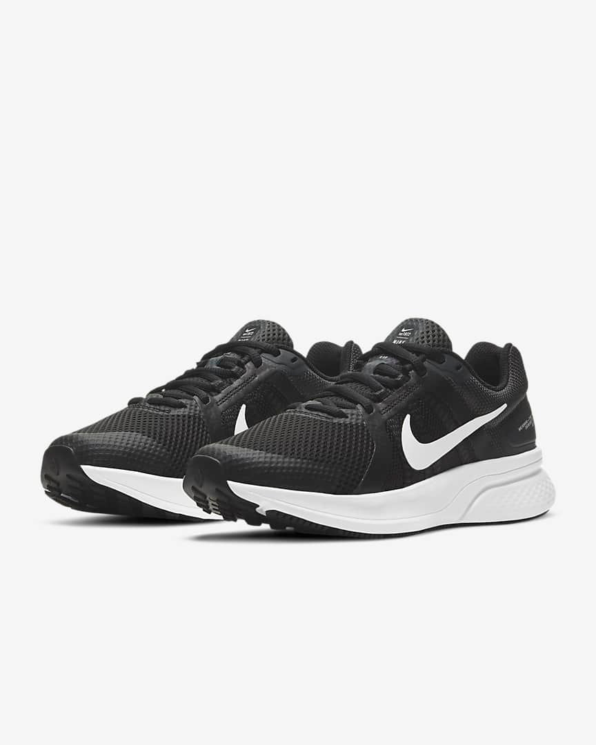 Nike Run Swift 2 Running Shoes in Black White CU3517-004 - product image from the listing.