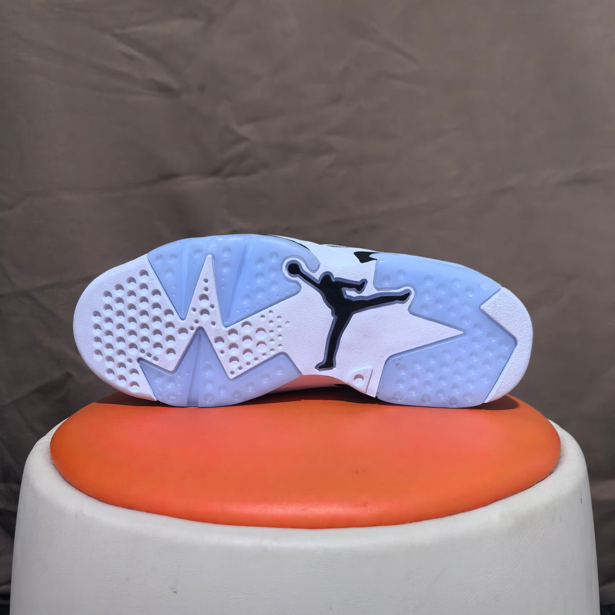Jordan 6 Retro High-Top Sneakers in White and Black - product image from the listing.