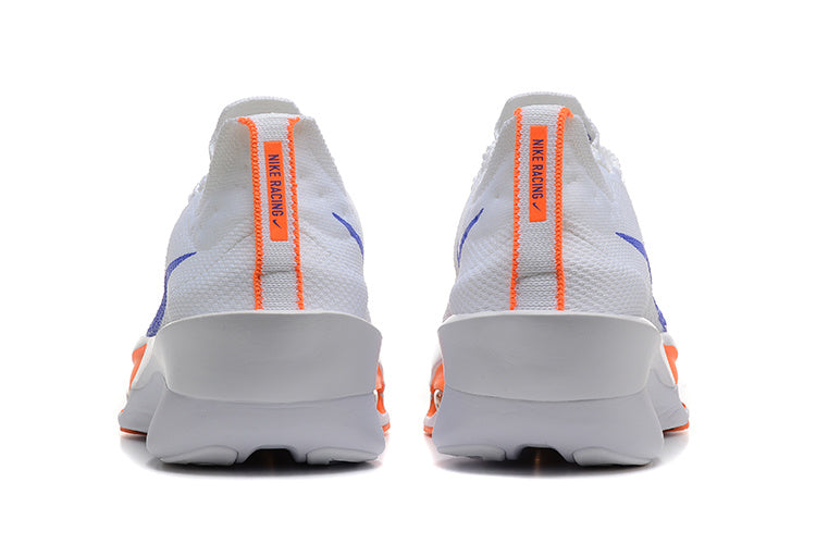 Nike Alphafly 3 Running Shoes in White Blue Orange - product image from the listing.