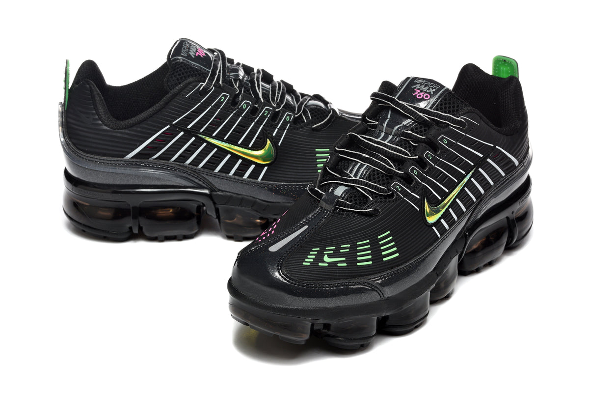 Nike Air VaporMax 360 Sneakers in Black Green CK2718-001 - product image from the listing.