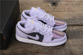 Air Jordan 1 Low Oxygen Sneakers in Purple 554723-505 - product image from the listing.