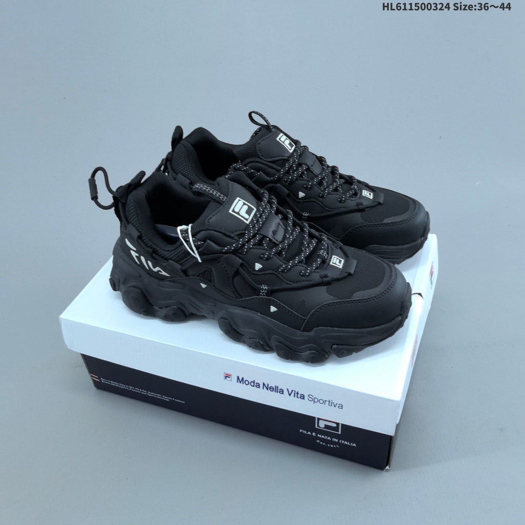 FILA FLUID 5 Cat Paw Low-Cut Sneakers F62M532194FBK - product image from the listing.