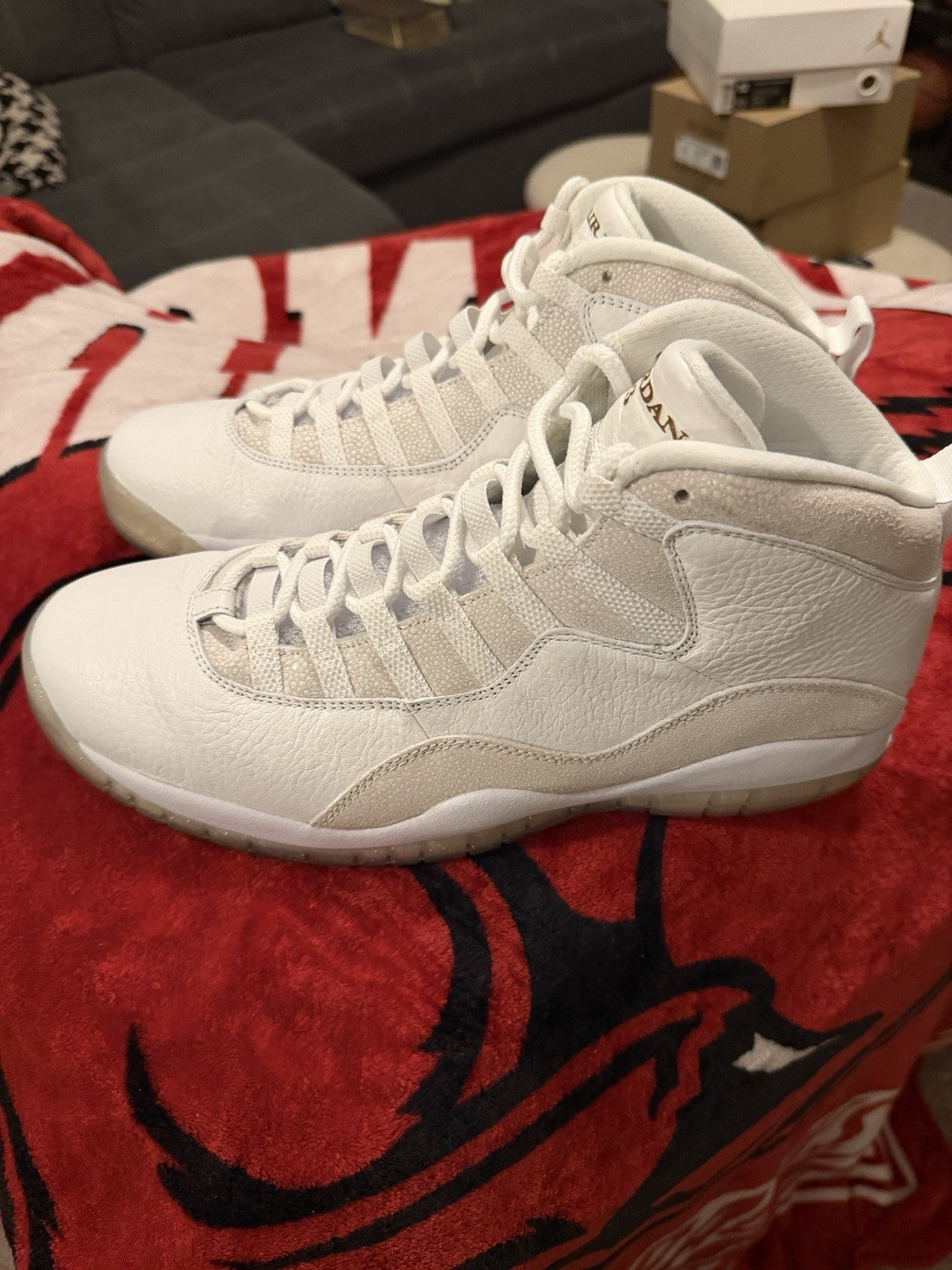 Ovo Size 12 - Jordan 10 - product photo shown in the listing for this item.