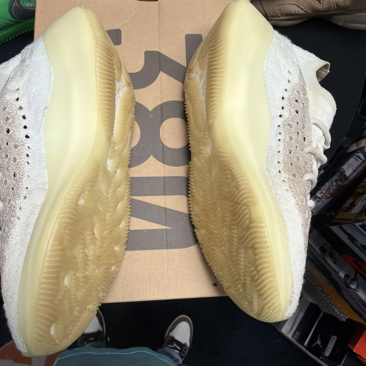 adidas Yeezy Boost 380 Calcite Glow (227) - Size 9 - product image from the listing.