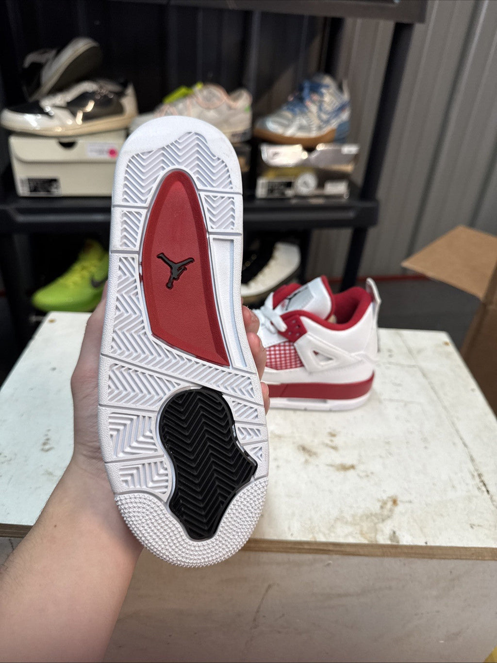 Nike Air Jordan 4 Retro GS Alternate '89 | Replacement Box - Size 5Y - product image from the listing.