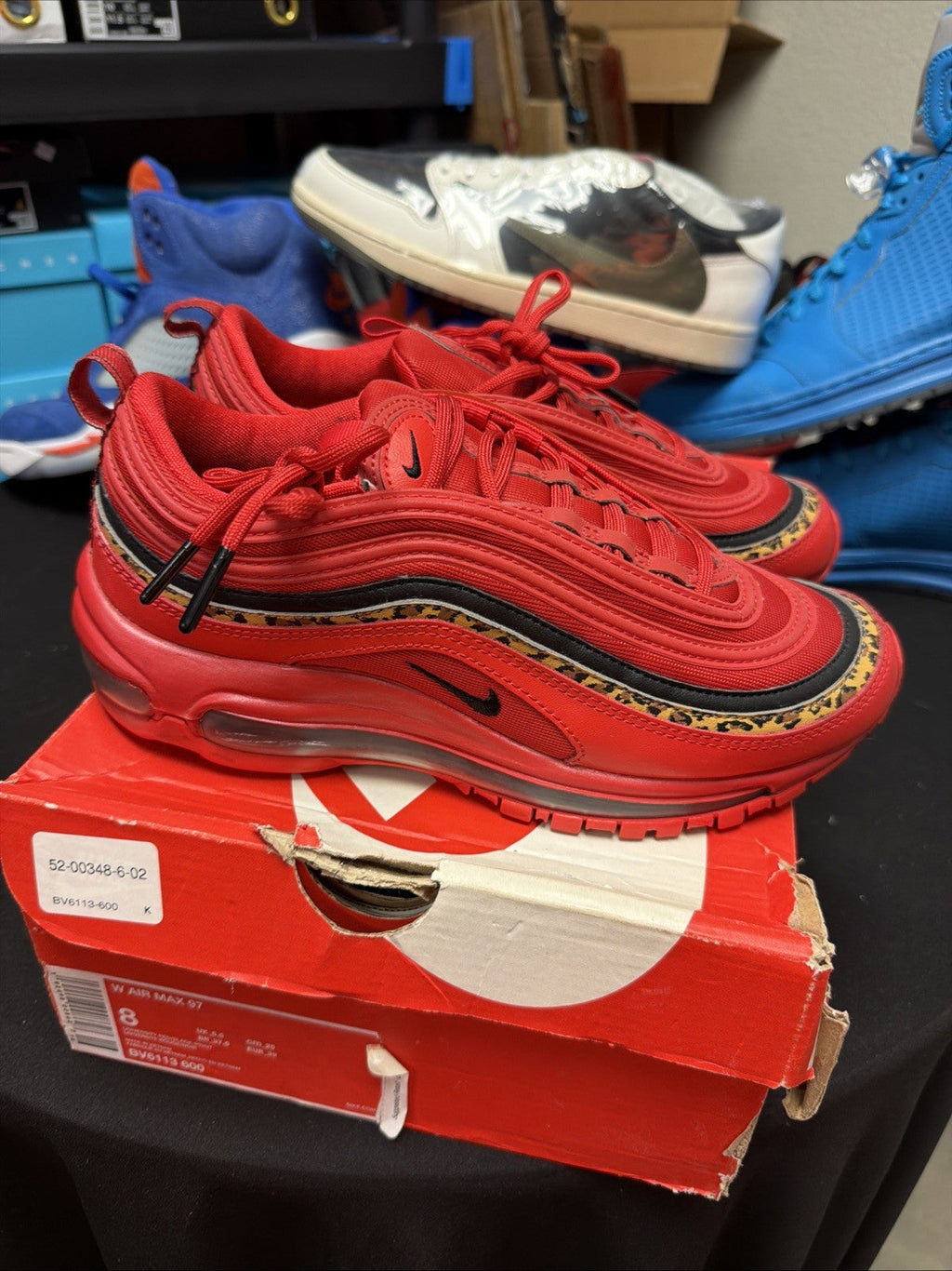 Nike Air Max 97 University Red W - Size 8 - product image from the listing.
