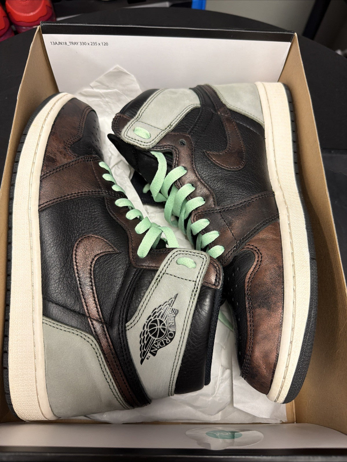Air Jordan 1 Retro OG High Patina - Size 10.5 - product image from the listing.