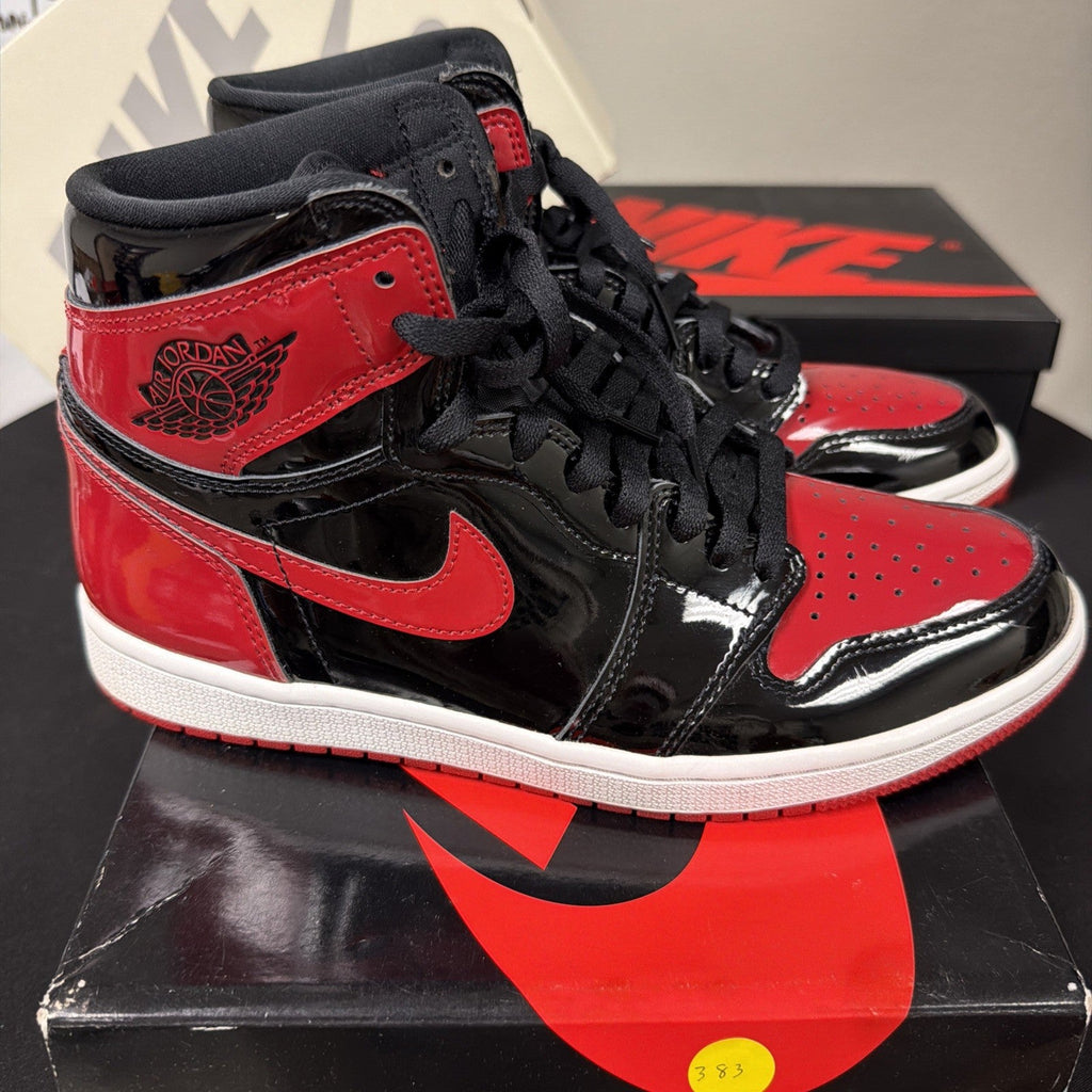 Patent Bred Size 9 (555088 063) - Air Jordan 1 Retro High OG - product image from the listing.