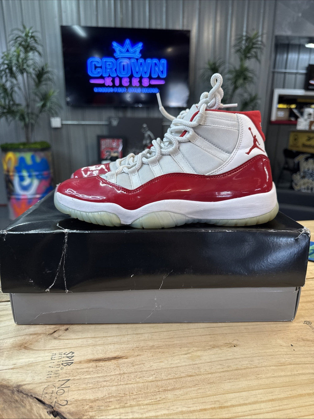 Nike Air Jordan 11 Retro Cherry - Size 10 - product image from the listing.