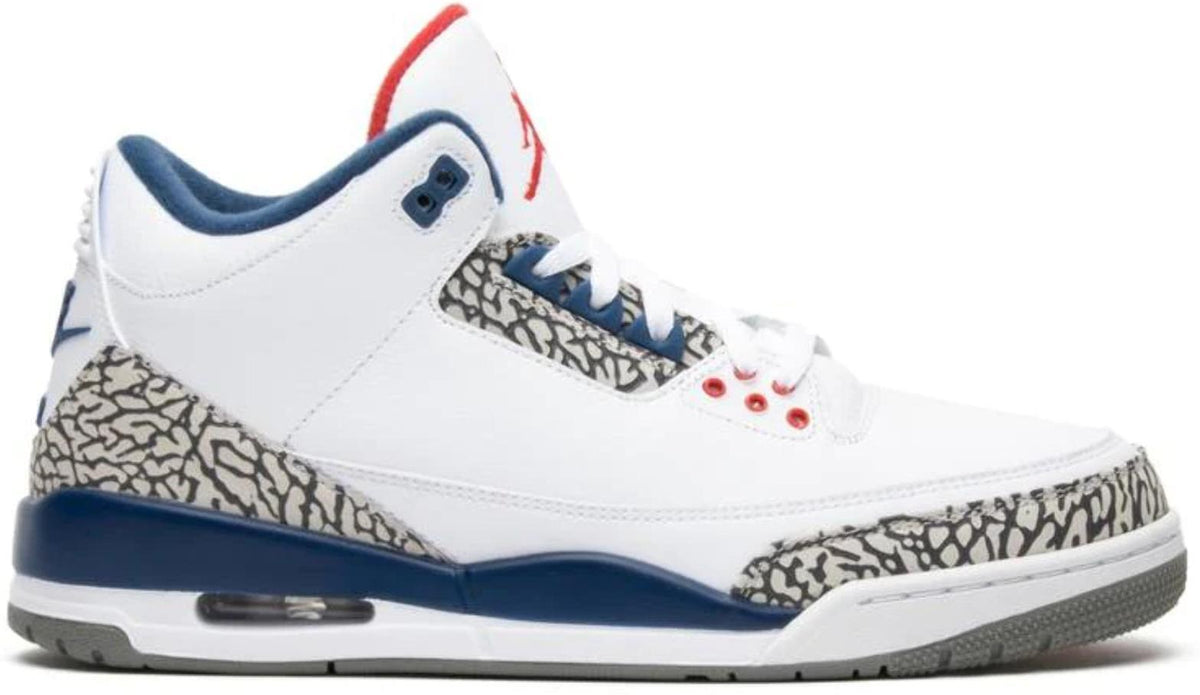 Jordan 3 Retro OG Mid True Blue - Size 9.5 - product image from the listing.