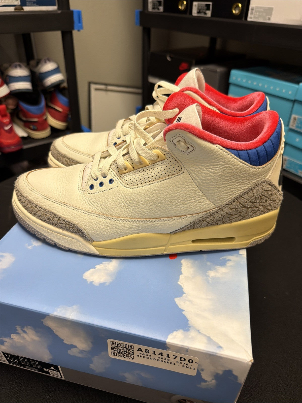 Men's Air Jordan 3 Seoul 2.0 Size 11 New 2025 (UK10/EUR45) IB1482-100 South Korea - product image from the listing.