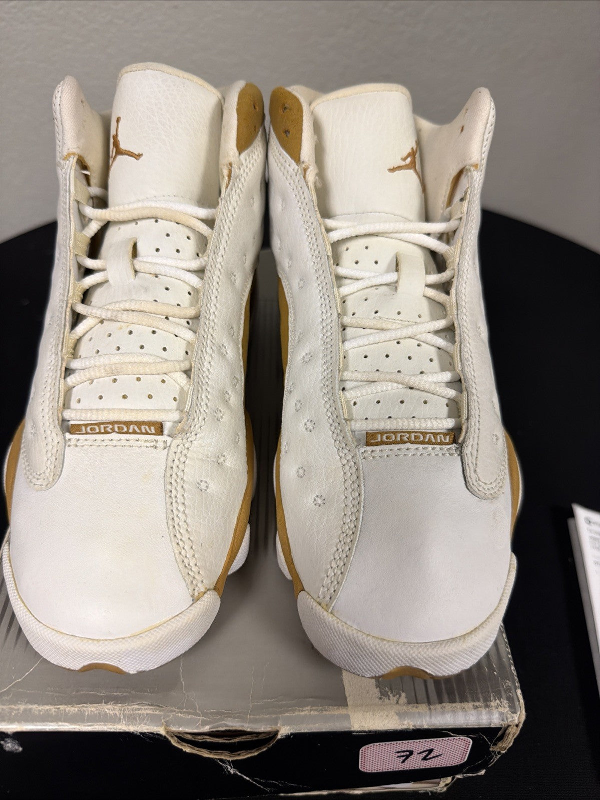Wheat White Size 4.5 Youth - Nike Air Jordan 13 Retro DJ3003-171 - product image from the listing.