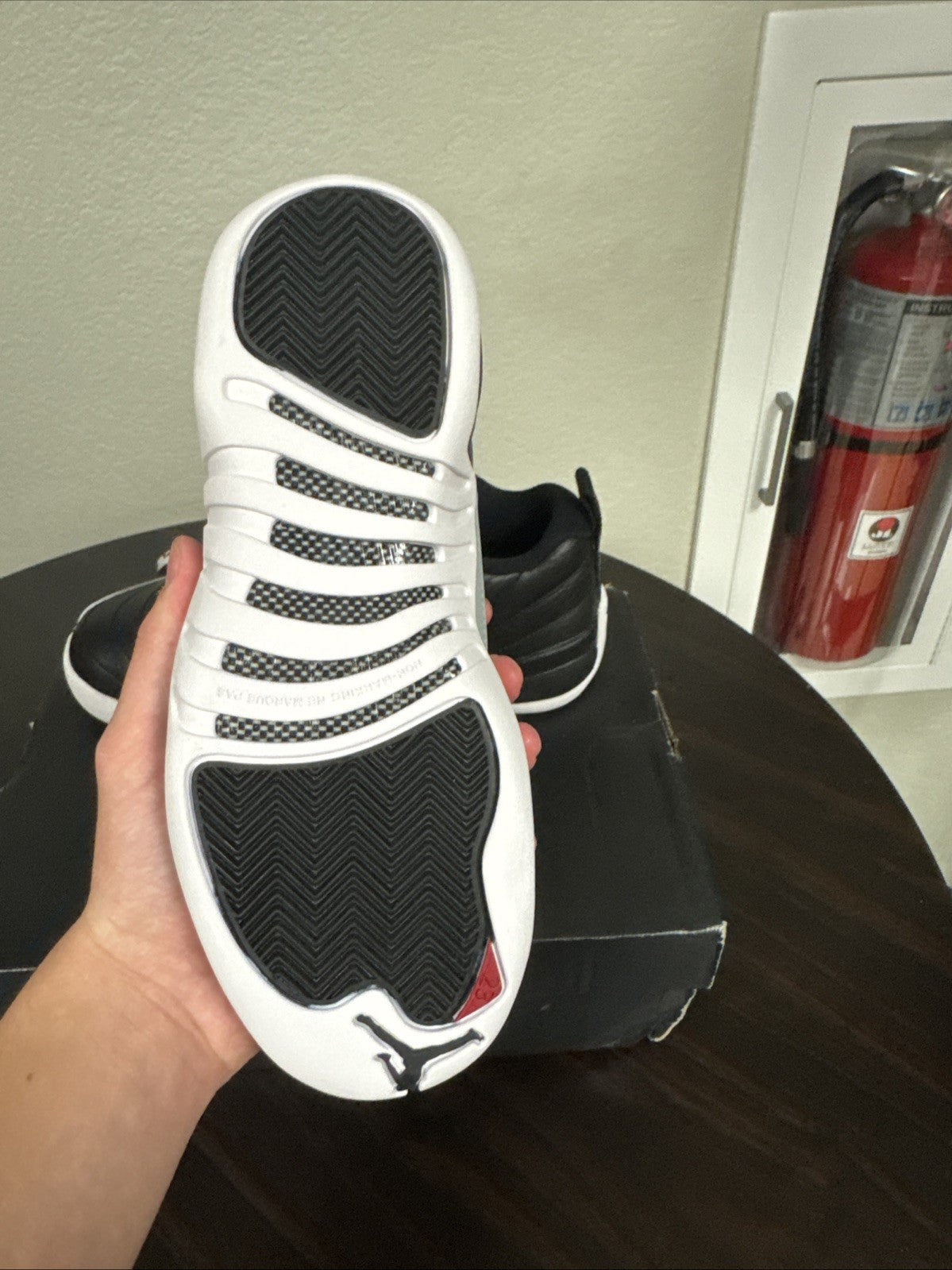 Jordan 12 Retro Playoffs (2022) (GS) - Size 5Y - product image from the listing.