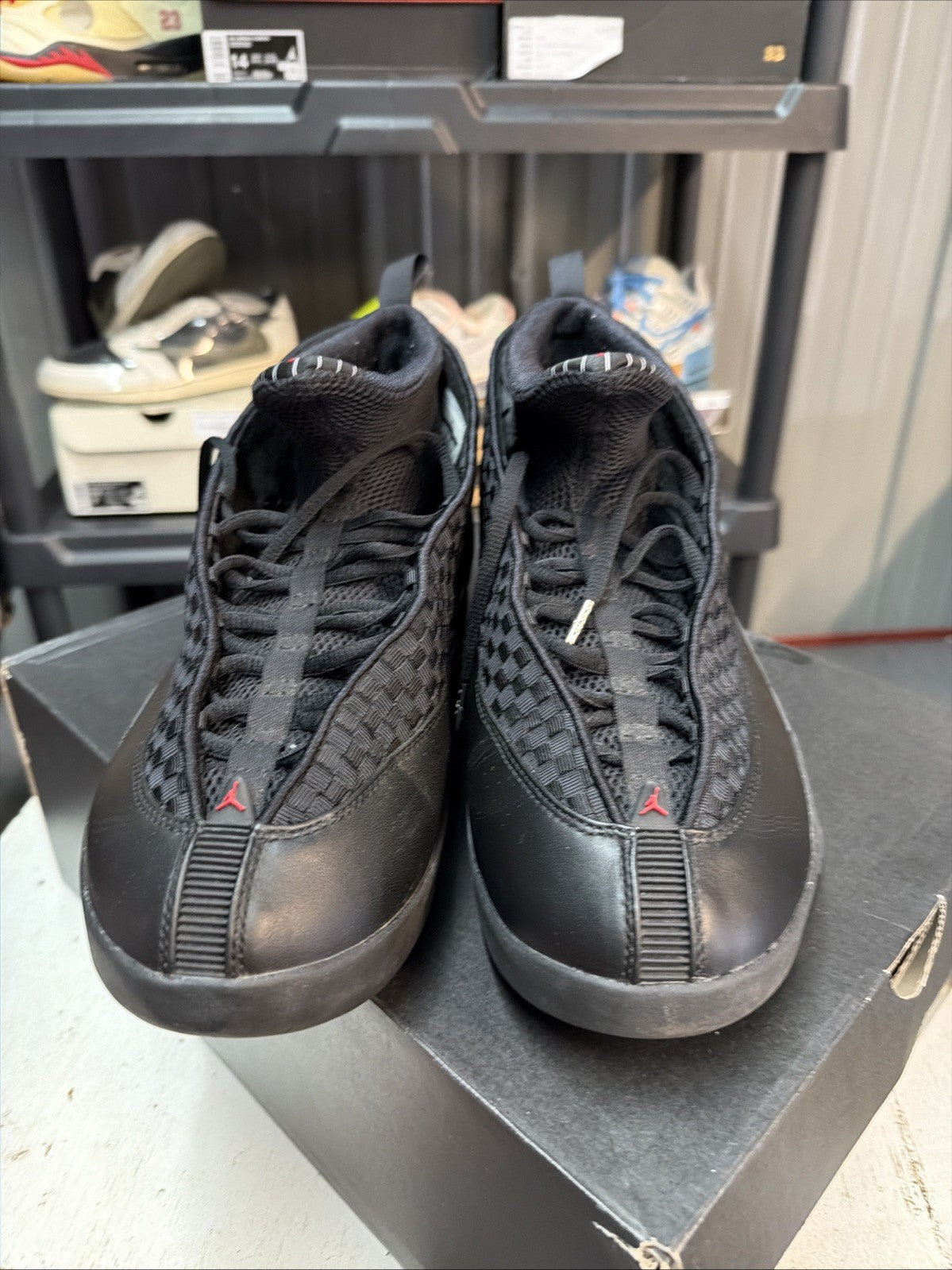 DS NIKE 1999 JORDAN 15 XV 136029 061 OG BRED VINTAGE 1 3 5 6 11 I III XI VI - product image from the listing.