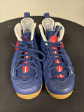 Air Foamposite Pro USA Navy Gum Size 10 Men's by Nike - product image from the listing.