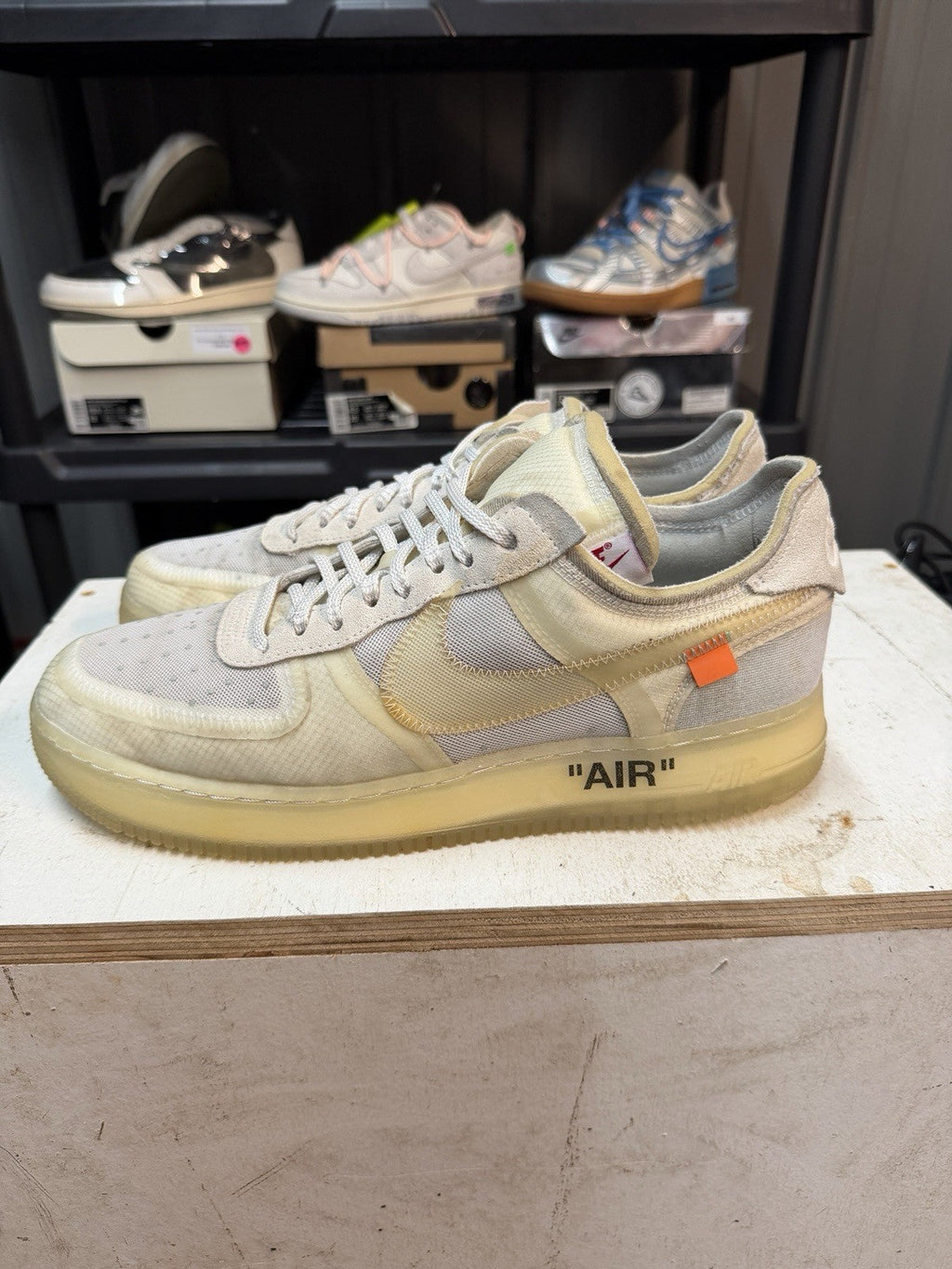 Nike Off-White x Air Force 1 Low the Ten Size 12 - product image from the listing.