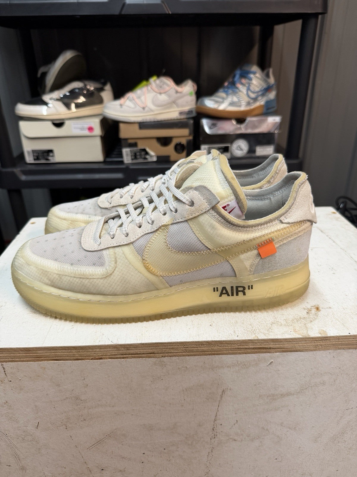 Nike Off-White x Air Force 1 Low the Ten Size 12 - product image from the listing.