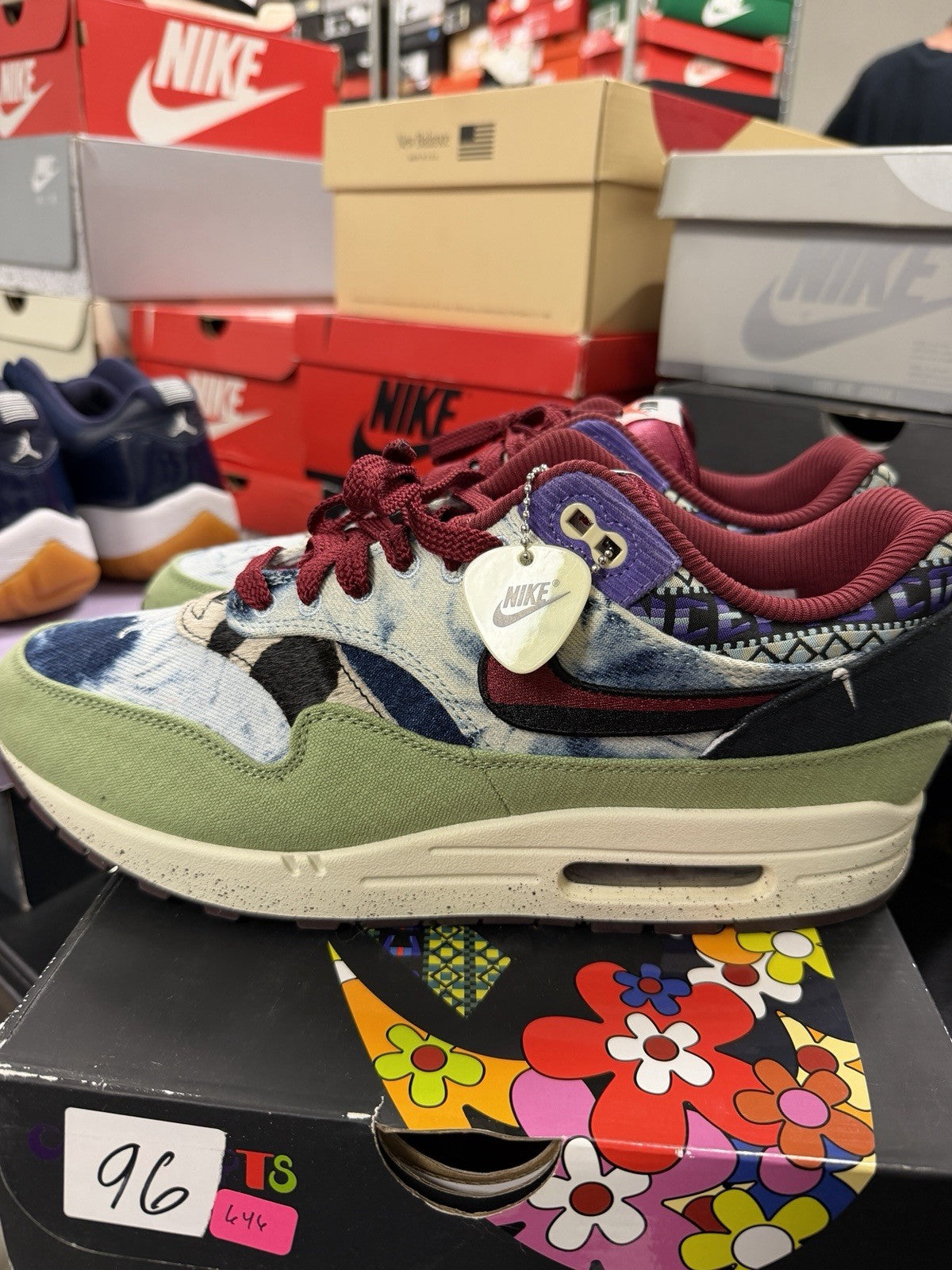 Nike Air Max 1 SP x Concepts Mellow Used . All Laces And Accessories - Size 11 - product image from the listing.