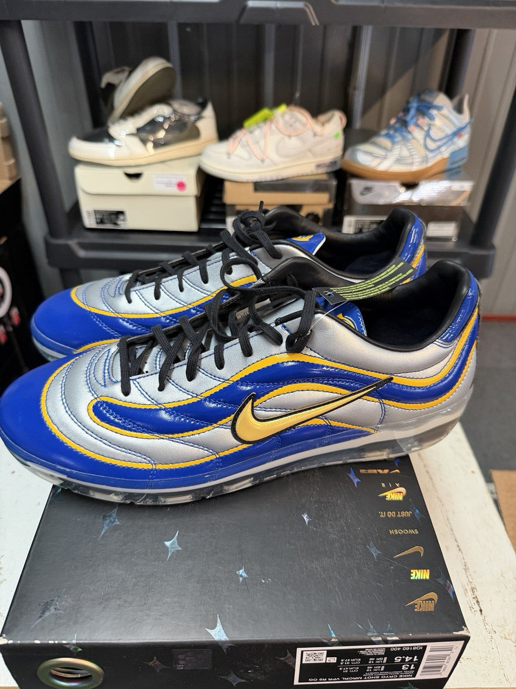 Men's Nike Cryoshot Mercurial Vapor R9 OG Varsity Royal IQ8160 400 - New - product image from the listing.