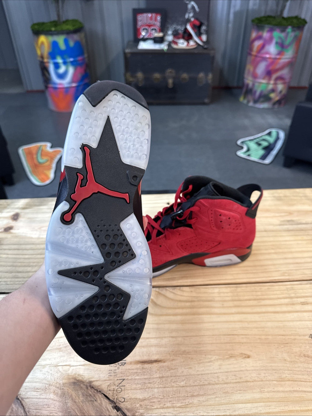 "Toro Bravo" Size 12 - Air Jordan 6 | Replacement Box - product image from the listing.