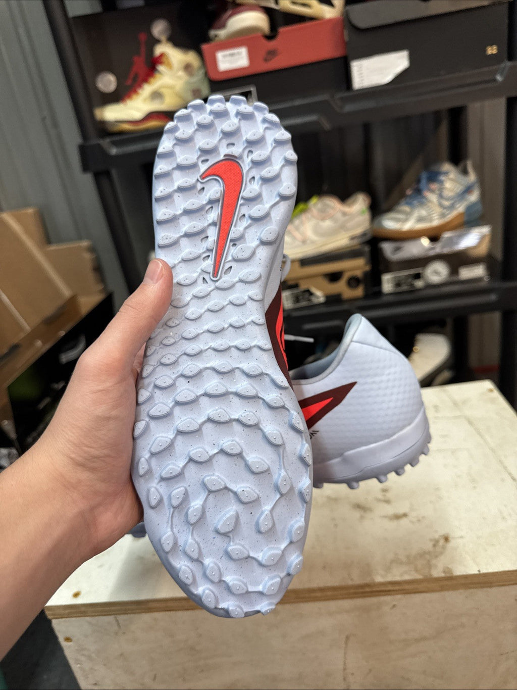 Nike Phantom 6 Low Acad TF Royal Tint Bright Crimson | No Box - Size 11.5 - product image from the listing.