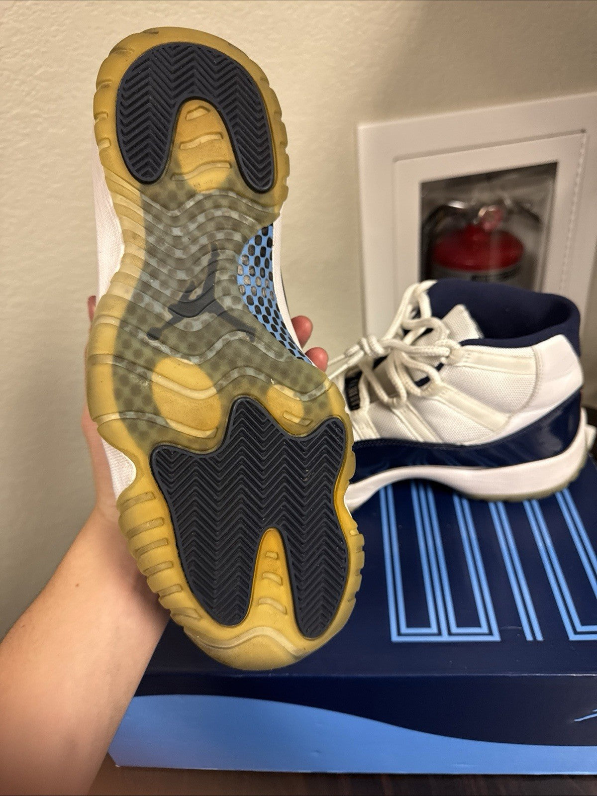 Air Jordan 11 Retro Win Like '82 New Size 11.5 - product image from the listing.