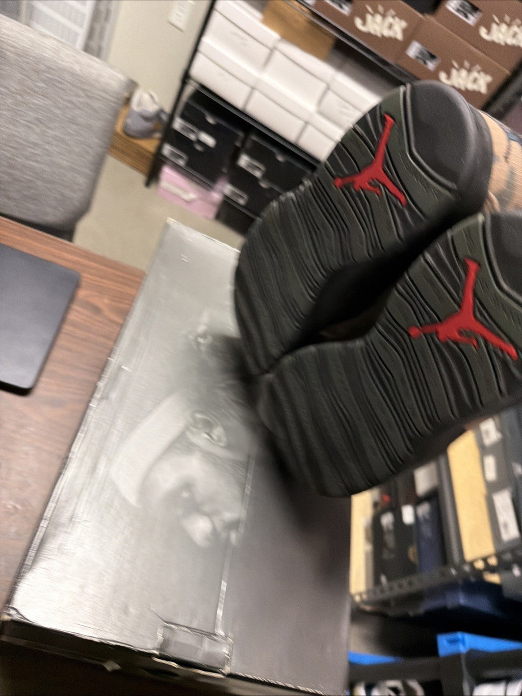 Air Jordan 10 Retro Woodland Camo - Size 10 - product image from the listing.