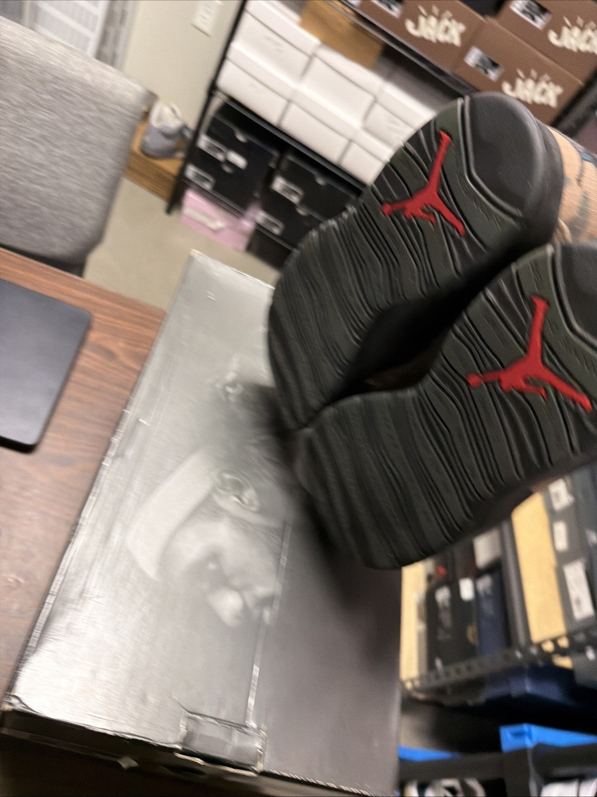 Air Jordan 10 Retro Woodland Camo - Size 10 - product image from the listing.