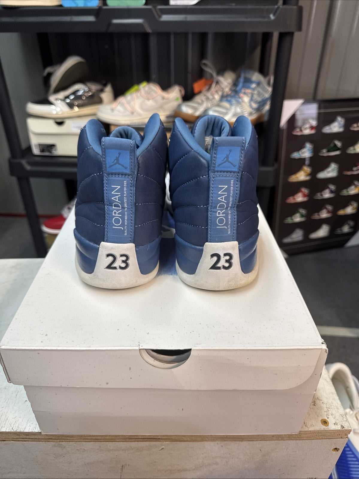 Jordan 12 Retro Indigo 2020 - Size 8.5 - product image from the listing.