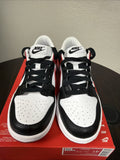 Gym Red/White/Black - Nike Dunk Low Big Kids' Shoes - product image from the listing.