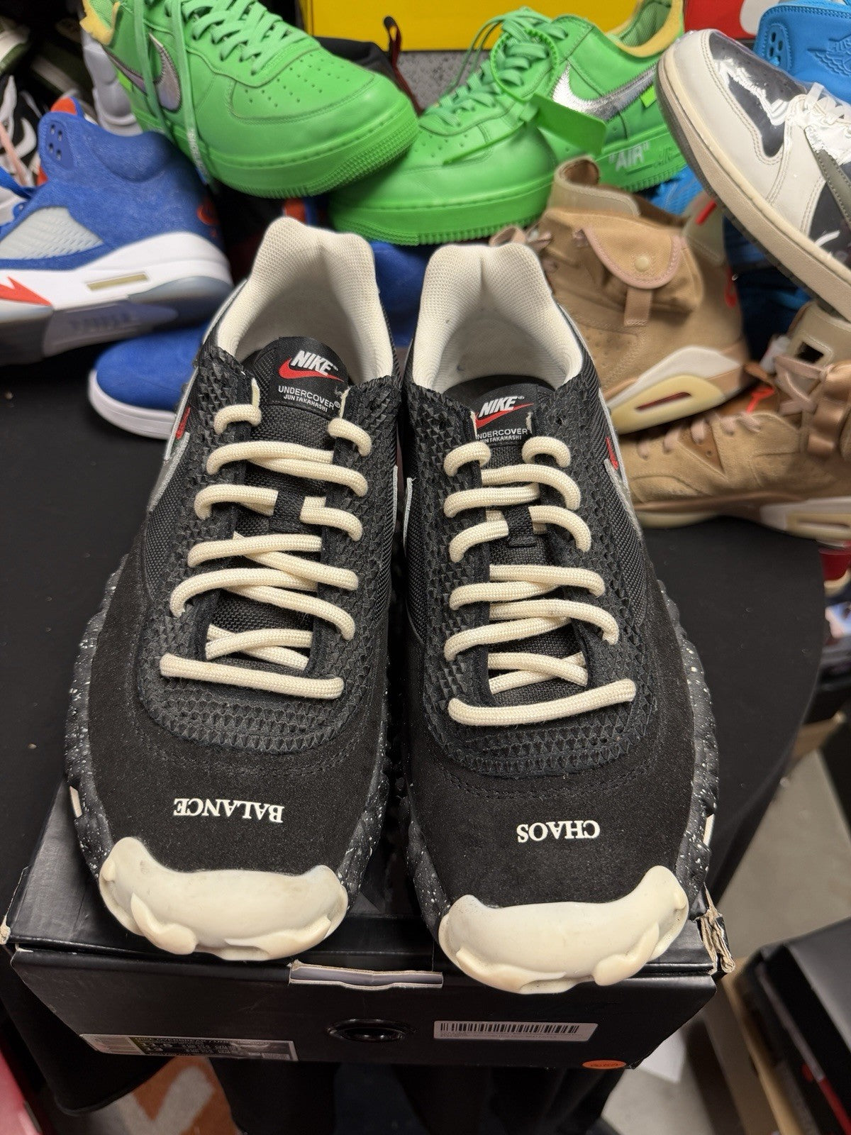 Nike Undercover x Overbreak SP Black Size 11.5 (353) - product image from the listing.