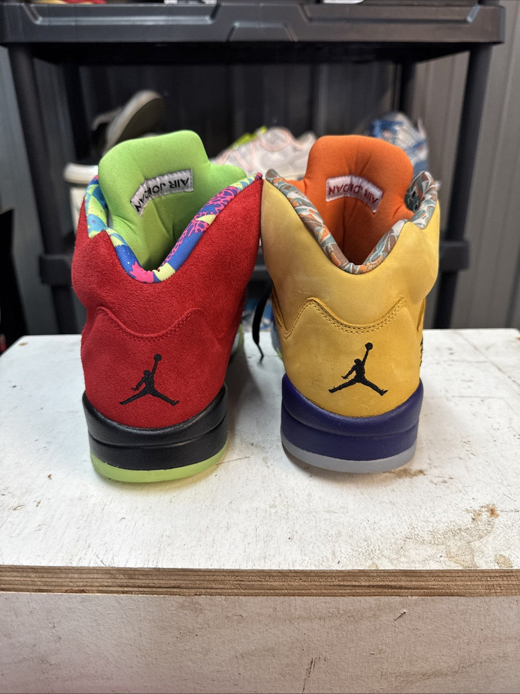 "What The" Size 12 - Air Jordan 5 | No Box - product image from the listing.