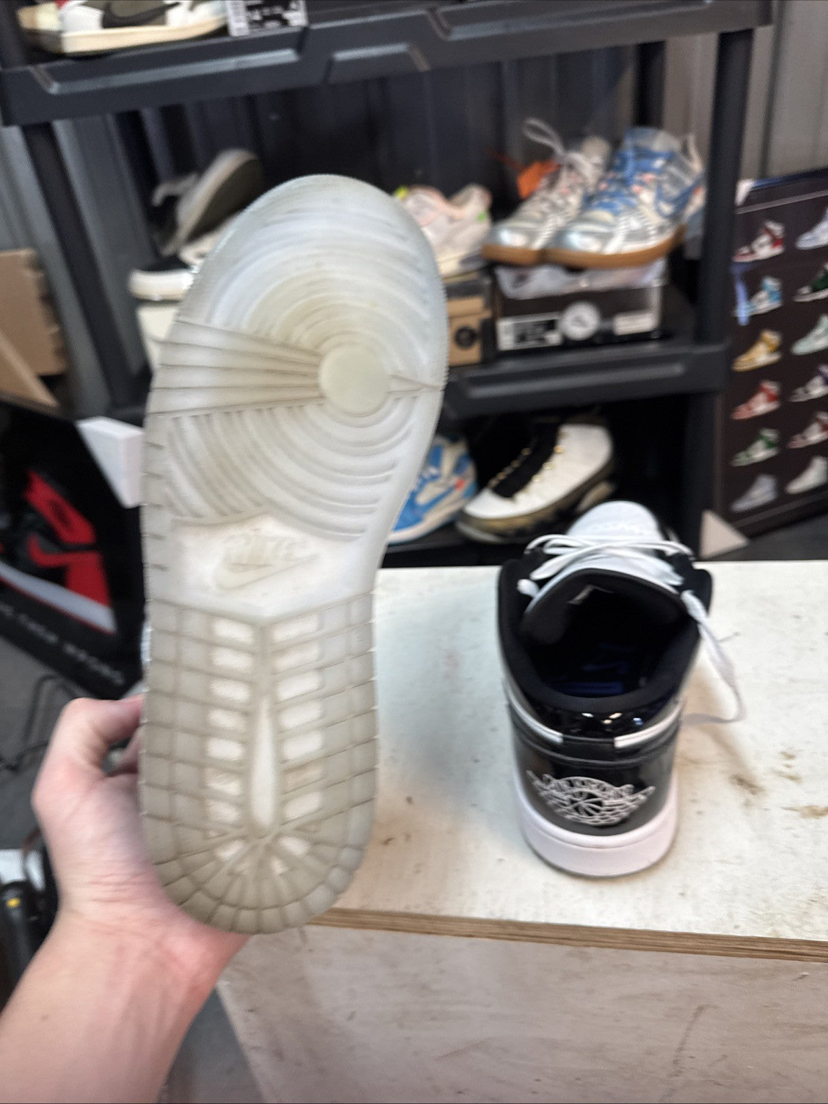 Concord Size 11 | Replacement Box - Air Jordan 1 Low Se - product image from the listing.