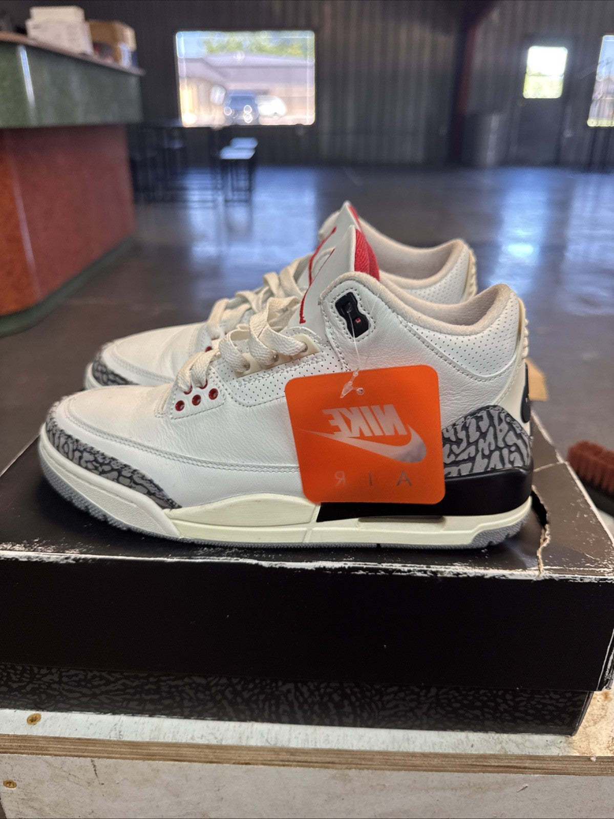 Nike Air Jordan 3 Retro Reimagined - Size 7.5 - product image from the listing.