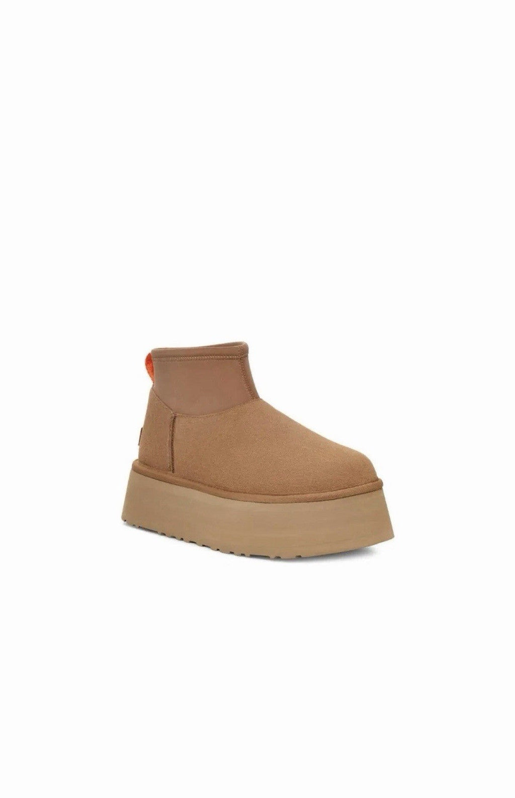 Women UGG Classic Mini Dipper Platform Boot 1168170 Chestnut Twinface Authentic - product image from the listing.
