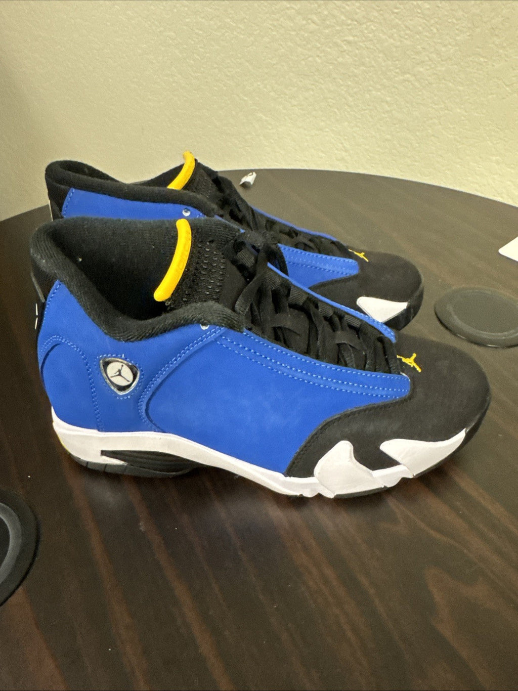 Air Jordan 14 Retro Laney Sneakers - size 5 - product image from the listing.